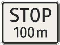 Vzdialenosť k povinnému zastaveniu