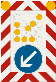 Pojazdná uzávierková tabuľa