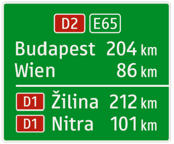 Diaľková tabuľa