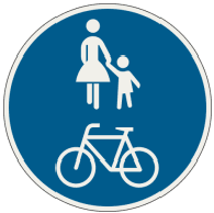 Spoločná cestička pre chodcov a cyklistov