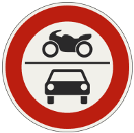 Zákaz vjazdu pre všetky motorové vozidlá