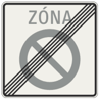 Koniec zóny zákazu státia