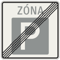 Koniec parkovacej zóny
