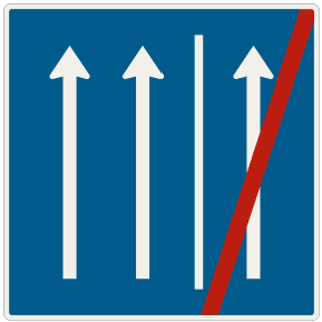 Koniec jazdy po krajnici